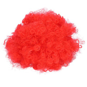 Adult Innovative Color Party Wig Halloween Interesting Headgear for Circus Troup FootballRed In Australia - Darrahopens