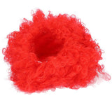 Adult Innovative Color Party Wig Halloween Interesting Headgear for Circus Troup FootballRed In Australia - Darrahopens