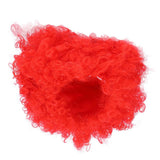 Adult Innovative Color Party Wig Halloween Interesting Headgear for Circus Troup FootballRed In Australia - Darrahopens