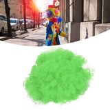 Adult Innovative Color Party Wig Halloween Interesting Headgear for Circus Troup FootballGreen