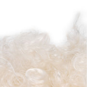 Adult Innovative Color Party Wig Halloween Interesting Headgear for Circus Troup FootballWhite