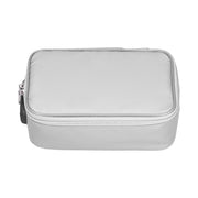 Certificate Storage Bag with Lock Waterproof Fireproof Document Bag File Organizer Bag Passport Money Storage CaseSilver