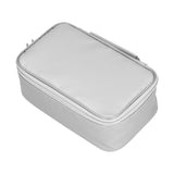 Certificate Storage Bag with Lock Waterproof Fireproof Document Bag File Organizer Bag Passport Money Storage CaseSilver In Australia - Darrahopens