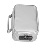 Certificate Storage Bag with Lock Waterproof Fireproof Document Bag File Organizer Bag Passport Money Storage CaseSilver In Australia - Darrahopens
