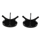 2Pcs Golf Ball Rack High Stability Strong Firmness Simple Baseball Display StandBlack 2 Pieces