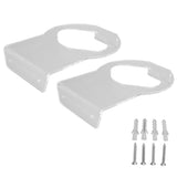 2Pcs Basketball Rack Acrylic Lightweight Small Stable Ball Wall Mount for Home Shop GymnasiumTransparent In Australia - Darrahopens