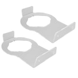 2Pcs Basketball Rack Acrylic Lightweight Small Stable Ball Wall Mount for Home Shop GymnasiumTransparent In Australia - Darrahopens