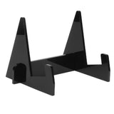 Acrylic Book Display Stand Book Holder Bookrack Bookshelf Office Bookcase for Kitchen HomeBlack In Australia - Darrahopens