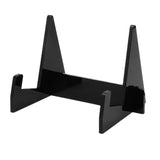 Acrylic Book Display Stand Book Holder Bookrack Bookshelf Office Bookcase for Kitchen HomeBlack In Australia - Darrahopens