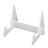 Acrylic Book Display Stand Book Holder Bookrack Bookshelf Office Bookcase for Kitchen HomeWhite In Australia - Darrahopens