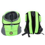 Pet Knapsack Ventilation Comfort Spacious Environmental Protection Nice Appearance Dog BackpackS Green