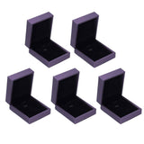 5Pcs Jewelry Packaging Box Exquisite Ear Ring Organizer Case for Home Jewellery Shop