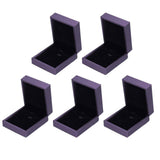5Pcs Jewelry Packaging Box Exquisite Ear Ring Organizer Case for Home Jewellery Shop