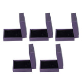 5Pcs Jewelry Packaging Box Exquisite Ear Ring Organizer Case for Home Jewellery Shop