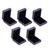 5Pcs Jewelry Packaging Box Exquisite Ear Ring Organizer Case for Home Jewellery Shop