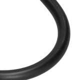 2Pcs Curtain Hook Aluminum Alloy U Shaped Cylinder Fixed Drapery Holdback for Home Office BedroomBlack