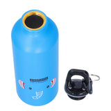 Kids Water Bottle Cute Cartoon 500ml Aluminum Insulated Water Bottle Sport Water JugBlue Elephant In Australia - Darrahopens