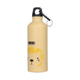 Kids Water Bottle Cute Cartoon 500ml Aluminum Insulated Water Bottle Sport Water JugYellow Lion