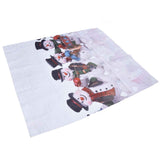 Digital Printing Blackout Curtain Snowman Pattern Blind Shade Window Drapes for Bedroom Living Room170x200cm Christmas Style 2
