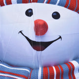 Digital Printing Blackout Curtain Snowman Pattern Blind Shade Window Drapes for Bedroom Living Room170x200cm Christmas Style 4