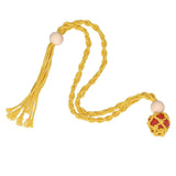 3pcs Net Bag Necklace Empty Stone Holder Rope Replacement Adjustable Necklace Cord for Crystals Quartz Stone HolderYellow In Australia - Darrahopens