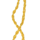 3pcs Net Bag Necklace Empty Stone Holder Rope Replacement Adjustable Necklace Cord for Crystals Quartz Stone HolderYellow