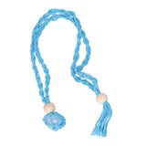 3pcs Net Bag Necklace Empty Stone Holder Rope Replacement Adjustable Necklace Cord for Crystals Quartz Stone HolderLight Blue In Australia - Darrahopens