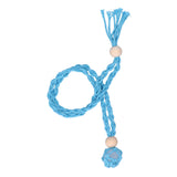 3pcs Net Bag Necklace Empty Stone Holder Rope Replacement Adjustable Necklace Cord for Crystals Quartz Stone HolderLight Blue In Australia - Darrahopens