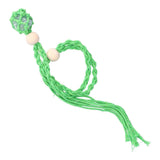 3pcs Net Bag Necklace Empty Stone Holder Rope Replacement Adjustable Necklace Cord for Crystals Quartz Stone HolderGreen In Australia - Darrahopens