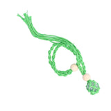 3pcs Net Bag Necklace Empty Stone Holder Rope Replacement Adjustable Necklace Cord for Crystals Quartz Stone HolderGreen In Australia - Darrahopens