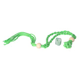 3pcs Net Bag Necklace Empty Stone Holder Rope Replacement Adjustable Necklace Cord for Crystals Quartz Stone HolderGreen In Australia - Darrahopens