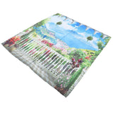 Polyester Fiber Window Curtain Innovative Digital Printing Hanging Blackout Curtain for Home Use150x166cm / 59.1x65.4in Type 24