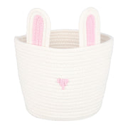 Storage Basket Rugged Lovely Small Bunny Attractive Decorative Home Furnishing Decoration