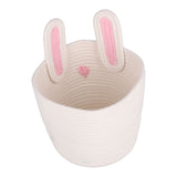 Storage Basket Rugged Lovely Small Bunny Attractive Decorative Home Furnishing Decoration
