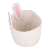 Storage Basket Rugged Lovely Small Bunny Attractive Decorative Home Furnishing Decoration