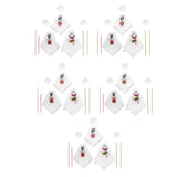 5Set Halloween Hanging Ghost Pumpkin Ghost Ornament Halloween Hanging Decoration for Festival