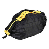 Stylish Reusable Shopping Bag Oxford Cloth Portable Foldable High Capacity Shoulder Bag Waterproof TotePure Black In Australia - Darrahopens