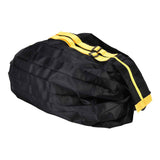 Stylish Reusable Shopping Bag Oxford Cloth Portable Foldable High Capacity Shoulder Bag Waterproof TotePure Black In Australia - Darrahopens
