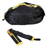 Stylish Reusable Shopping Bag Oxford Cloth Portable Foldable High Capacity Shoulder Bag Waterproof TotePure Black In Australia - Darrahopens