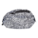 Stylish Reusable Shopping Bag Oxford Cloth Portable Foldable High Capacity Shoulder Bag Waterproof ToteZebra Stripe In Australia - Darrahopens