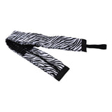 Stylish Reusable Shopping Bag Oxford Cloth Portable Foldable High Capacity Shoulder Bag Waterproof ToteZebra Stripe