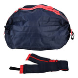 Stylish Reusable Shopping Bag Oxford Cloth Portable Foldable High Capacity Shoulder Bag Waterproof ToteDark Blue