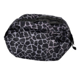 Stylish Reusable Shopping Bag Oxford Cloth Portable Foldable High Capacity Shoulder Bag Waterproof ToteBlack Leopard Print In Australia - Darrahopens
