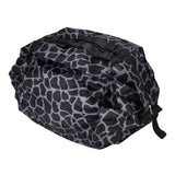 Stylish Reusable Shopping Bag Oxford Cloth Portable Foldable High Capacity Shoulder Bag Waterproof ToteBlack Leopard Print In Australia - Darrahopens