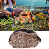 Stylish Reusable Shopping Bag Oxford Cloth Portable Foldable High Capacity Shoulder Bag Waterproof ToteLeopard Print