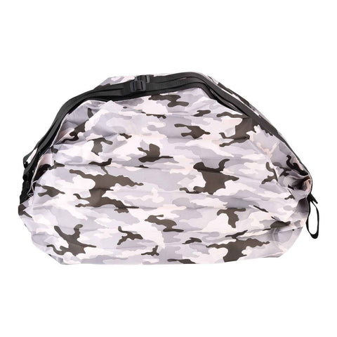 Stylish Shopping Backpacks Foldable Reusable Eco Friendly Grocery Bags for Shopping TravelGrey Camouflage In Australia - Darrahopens