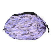 High Capacity Storage Bag Travel Single Shoulder Waterproof Shopping Bag Portable Folding Storage BagPurple Camouflage In Australia - Darrahopens