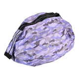 High Capacity Storage Bag Travel Single Shoulder Waterproof Shopping Bag Portable Folding Storage BagPurple Camouflage In Australia - Darrahopens