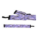 High Capacity Storage Bag Travel Single Shoulder Waterproof Shopping Bag Portable Folding Storage BagPurple Camouflage