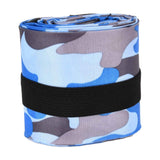 High Capacity Storage Bag Travel Single Shoulder Waterproof Shopping Bag Portable Folding Storage BagBlue Camouflage In Australia - Darrahopens